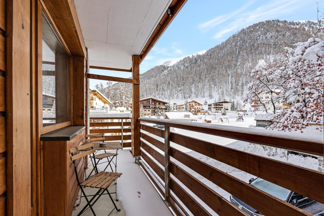 Haus Derby Apartment Samnaun Luaran gambar